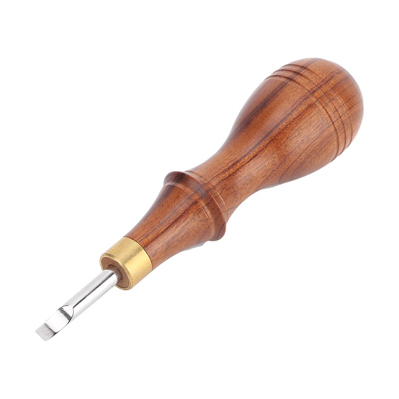 Wooden Handle Steel Watch Pry Watch Repairing Tool Watch Case