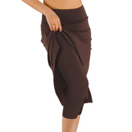 CZRLHYT Skorts Skirts for Women Modest Knee Length Skirts Athletic Skorts Brown M