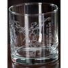 Buzzards Bay Engraved Map Rocks Glasses