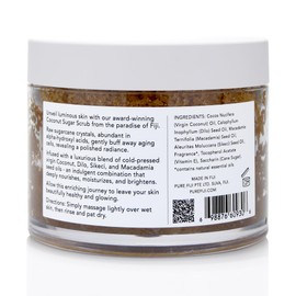 Pure Fiji Coconut Sugar Body Scrub, Coconut (10.14oz/300ml)