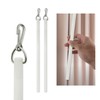 Amazing Drapery Hardware 9.5mm Premium White Fiberglass Drapery Wand, 36-Inches,