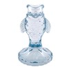 47th & Main Candle Holder for Taper Candle Fish-Shaped Glass