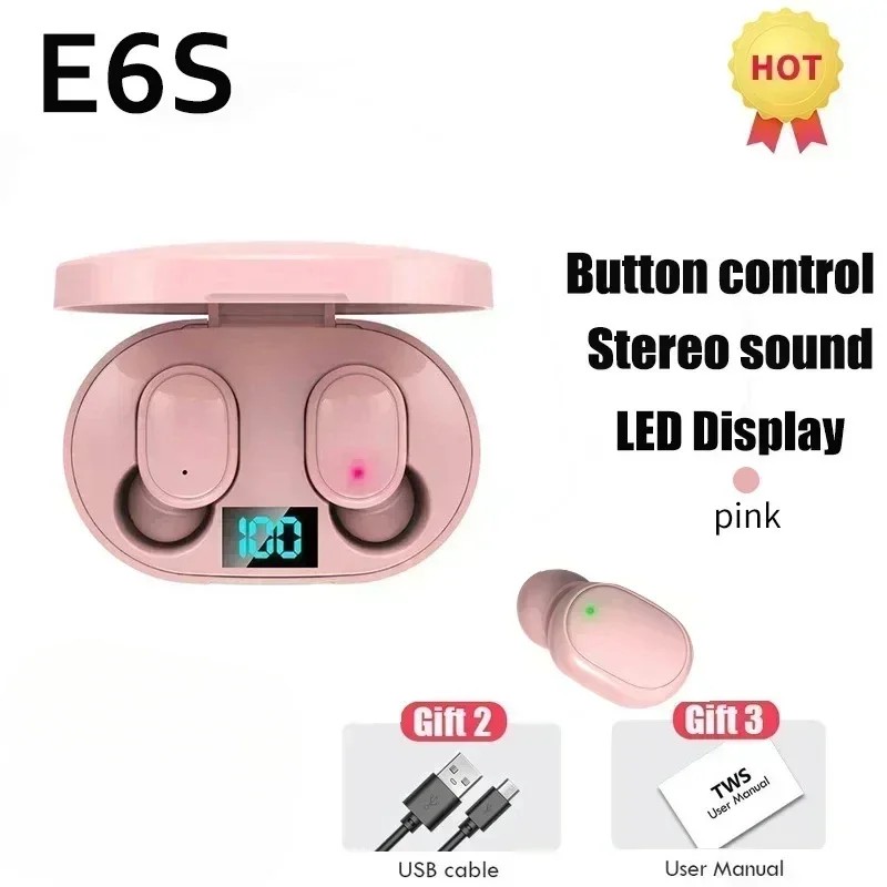 Wireless Bluetooth Earbuds for Calls & Music – TWS Earphones