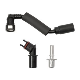 Manguera de tubo de válvula de ventilación positiva del cárter y adaptador de válvula PCV, kit derecho para Acadia Enclave Traverse 2012-2017 reemplazar 12583384 1264813