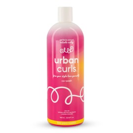 URBAN CURLS Co-Wash 960 ml – Limpieza Suave para Cabello Rizado – Complemento de Shampoo para Definir Rizos – Sin Sulfatos, Parabenos ni Siliconas – Ingredientes Naturales y Orgánicos