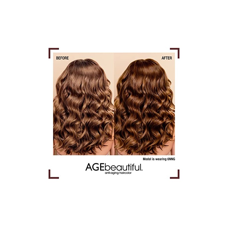 AGE beautiful Permanent Hair Color Dye Liqui Creme & Developer