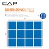 CAP Barbell 1-Inch Interlocking EVA Foam Exercise Puzzle Mats -