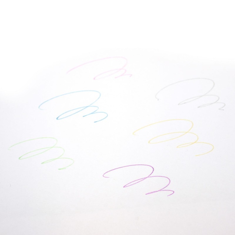 LKKB-23F Erasable Glitter Ballpoint Pen, 0.03 inch (0.7 mm), Twinkle