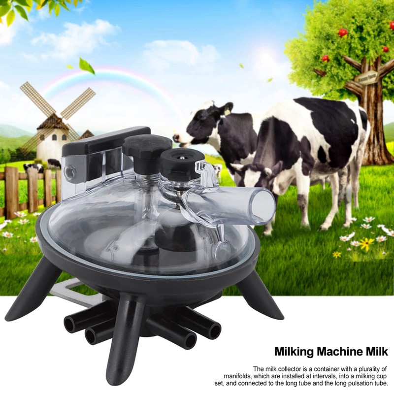 Hztyyier 240CC Milk Claw Cluster for Cow Sheep Milking Collector