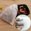 200 Pcs Disposable Tea Filter Bags, 6.94x9.05cm Drawstring Seal Filter