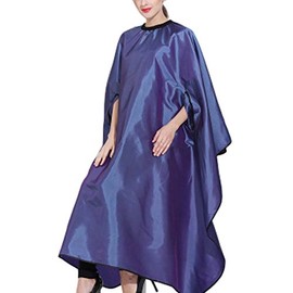 Waterproof Apron Salons Shoulder Barber Gown Cape Haircut, A