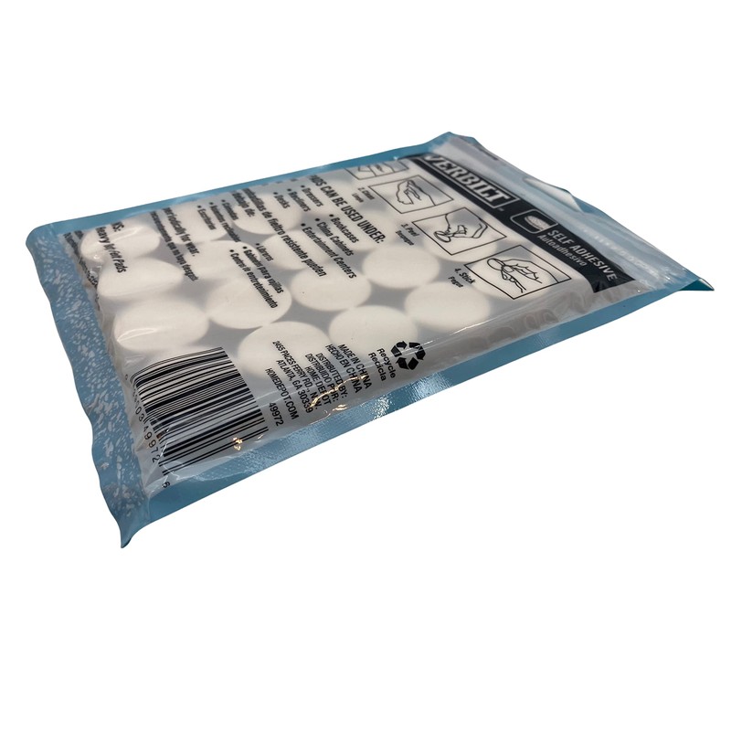 1 in. Beige Heavy-Duty Self-Adhesive 1 in. Felt Pads (48-Pack)