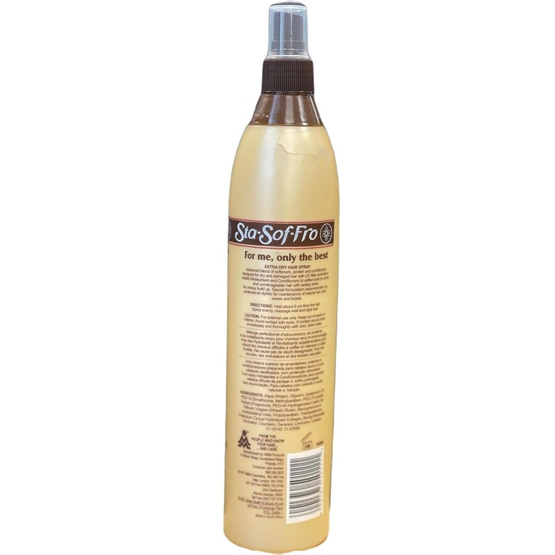 Sta Sof Fro Extra Dry Hair and Scalp Spray, 16