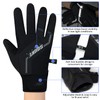 Souke Sports Cycling Bike Gloves Padded Fleeced Liner Full Finger