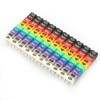 Chazcool Wire Number Labels, Wire Labels Wire Markers, Clip on