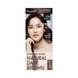 Man with Flowers Ink N4 Natural Black Brown Dye / 꽃을든남자 먹물 N4 자연흑갈색 염색약