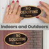 NanTun No Soliciting Sign: Keep Unwanted Visitors Away with Our