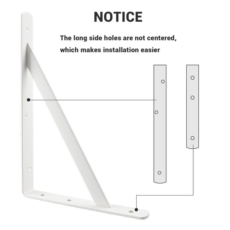 HOME MASTER HARDWARE 12 x 8 inch Heavy Duty Shelf