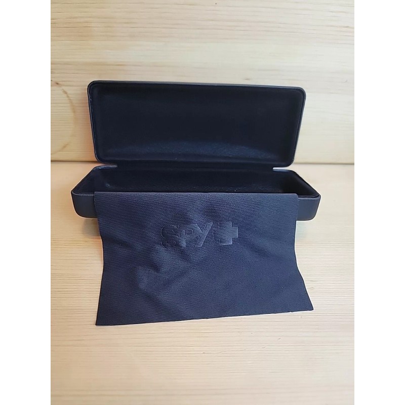 SPY+ Eyeglass Optical Case - Plus Cleaning Cloth, Color Matt
