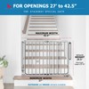 Cardinal Gates SS30 Stairway Special Baby Gate for Top of