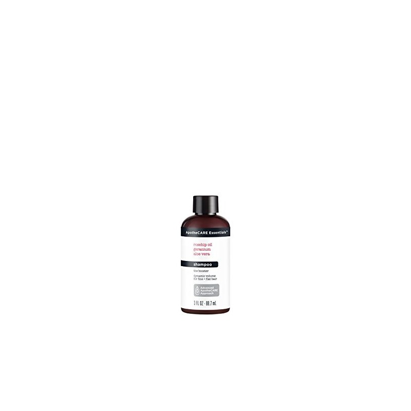 ApotheCARE Essentials The Booster Travel Shampoo Aloe Vera, Rosehip Oil,