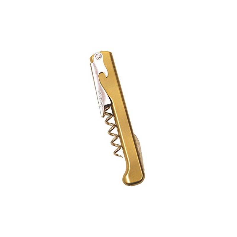Capitano Waiter Corkscrew with Radiant Handle, Nugget Gold