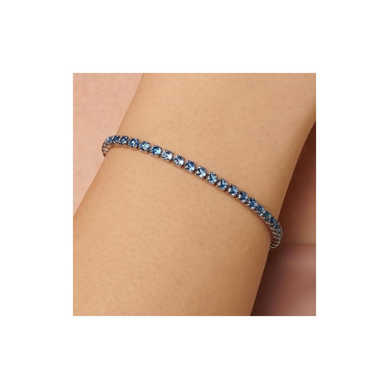 Brosway Desideri BEI089 Women's Stainless Steel Bracelet, Stainless Steel, Cubic