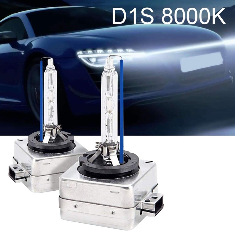 jingfei 2PCS D1C D1S D1R 8000K Ice Blue Car Headlight