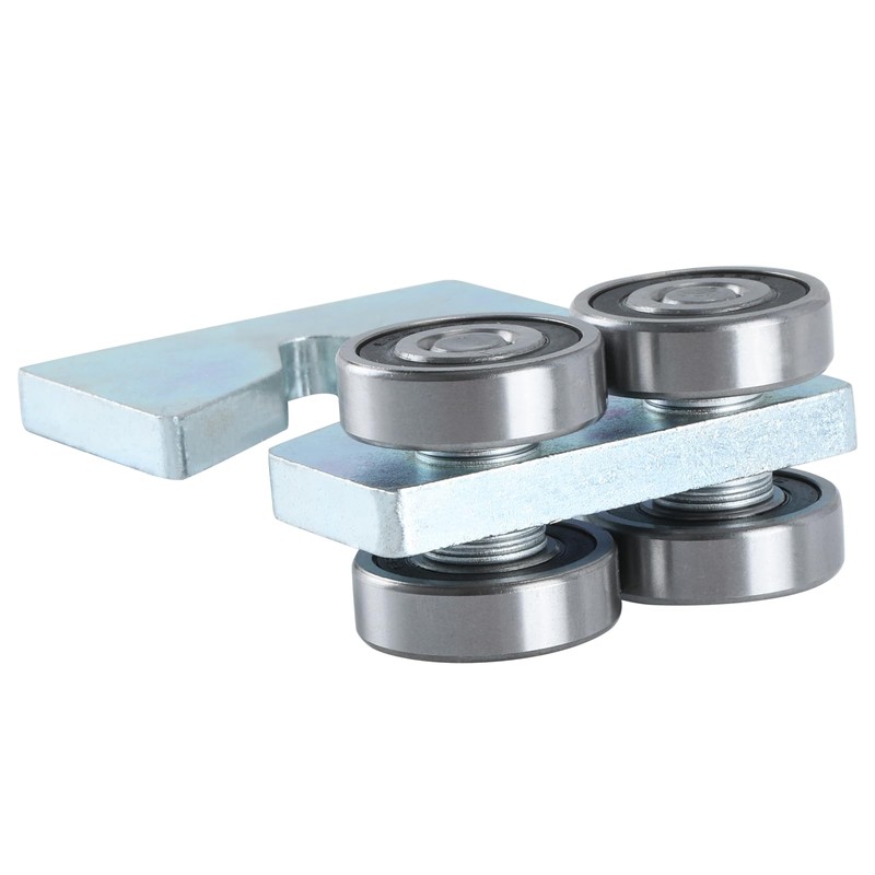 Fuperoo 4-Wheel Trolley Assembly Rollers.Strut Channel Rollers Trolley.for use with
