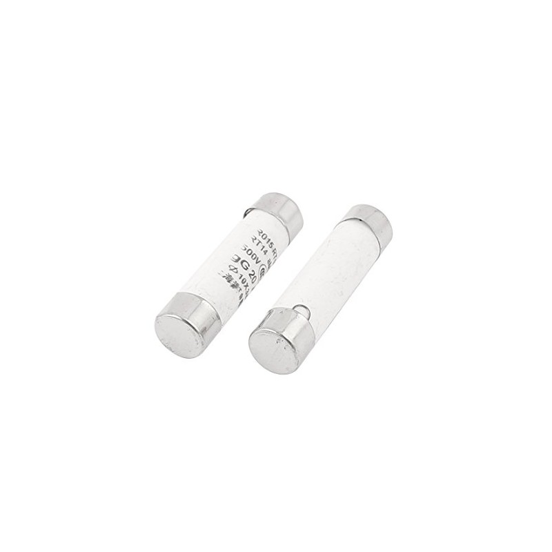 uxcell Multimeter 10 x 38mm Cylinder Fast Blow Ceramic Fuse
