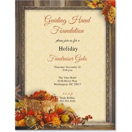 Paperdirect Luxurious Thanksgiving Pumpkin Gourds Autumn Fall Colorful Theme Paper Stationery, Border Paper, Letterhead 8.5 x 11, 25 sheets, Elegant Premium Writing Paper Decorative Printer Paper