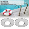 Pool Ladder Rosette Cover Plate for 1.7 Inch Ladder Tube
