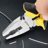 DOWELL Lineman's Pliers with Wire Cutter - 7 Inch Nickel
