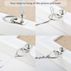 182 Pcs Upgraded Picture Hanging Kit, Frame Hooks Hardware Including