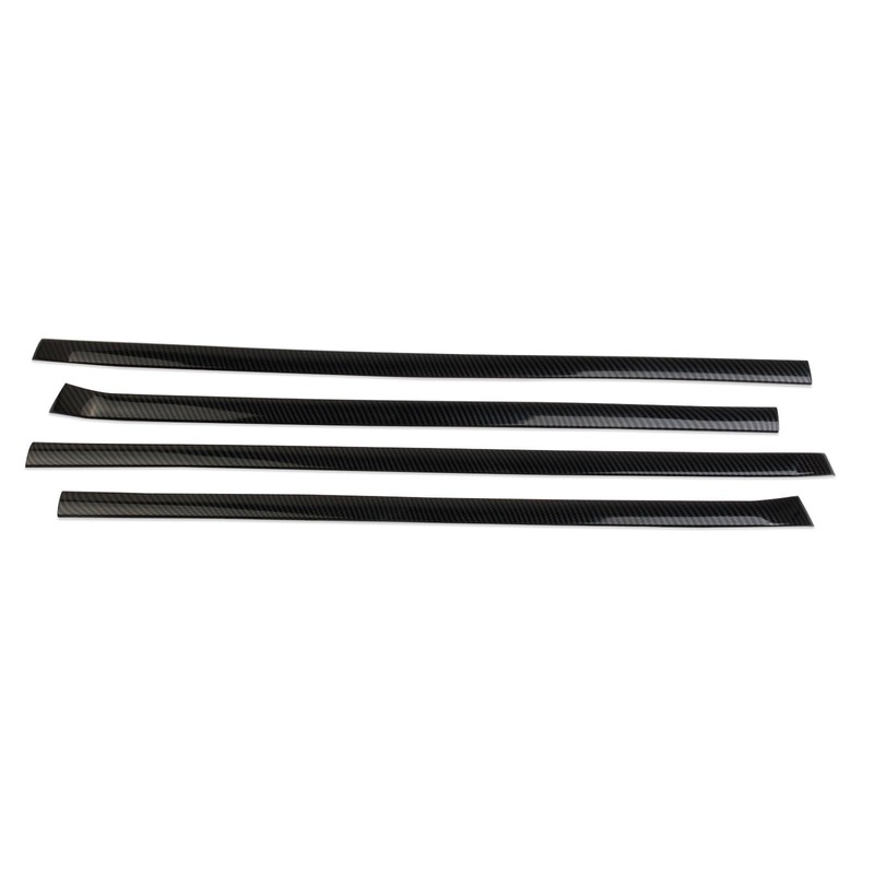 Fewshaw Carbon Fiber Style Inner Door Armrest Trim Cover for