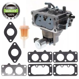 Beautycom CARBURETOR FOR KAWASAKI FX730V FIT 23.5HP 4 Stroke ENGINE 15004-7082 CARB+GASKET