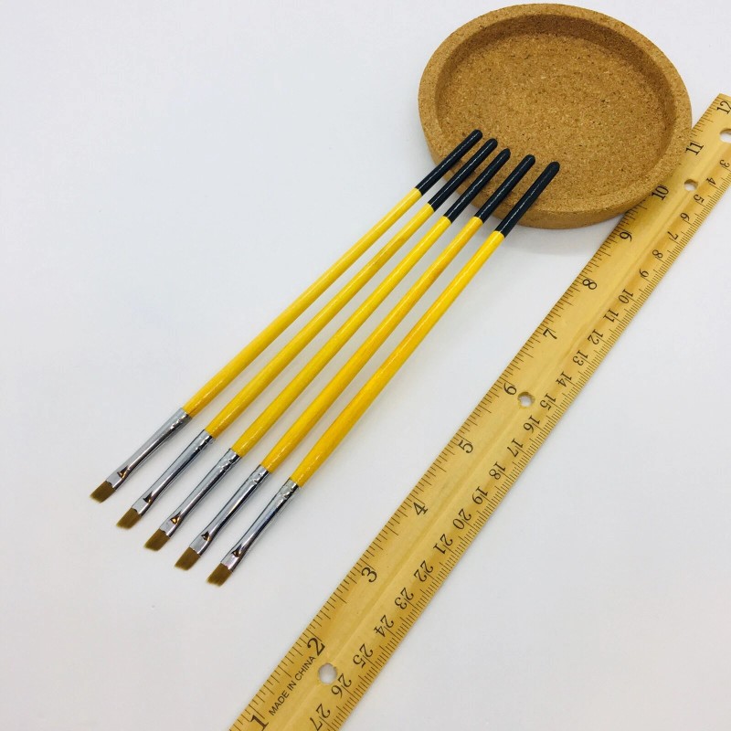 XDT Angular Tip Nail Art Paint Brush 20 Pc Set