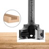 Genmitsu CNC Spoilboard Surfacing Router Bit, 1/4" Shank 1” Cutting