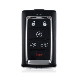 Fit for Jeep Wagoneer 2021-2023 Smart Key (SUV) Fob 433MHz 4A Chip 5+1 Buttons Keyless Entry Remote FCC ID: M3NWXF0B1