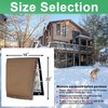 Backflow Preventer Insulated Cover (5˚F) Thick 6-Layer Fabric Pipe Insulation