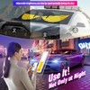 Vanesa Led Eyes for Car Windshield 4.7x23.4 Inch, Flexible Led