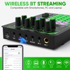 Pyle Portable Bluetooth Live Broadcast Sound Card Pro Audio Interface