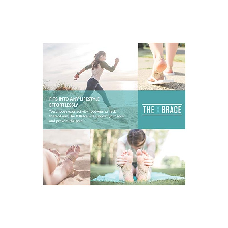 The Original X Brace - Arch Support Brace and Compression