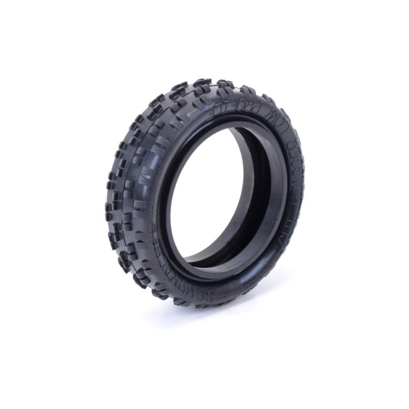 Schumacher 1:10 Cut Stagger Silver Offroad Tyres 2 WD Front
