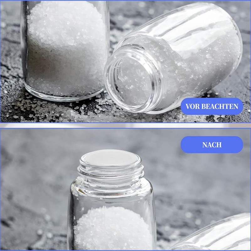 60 Pieces Salt and Pepper Shaker Stoppers in 6 Sizes
