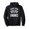 Motorsport Rally Start Your Engines Race Enthusiast Pit Crew Pullover