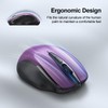 TECKNET Wireless Mouse (2.4G & BT5.0/3.0) Silent Mouse 4800 DPI