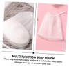 Healvian 60pcs Drawstring Soap Pouches Soap Foaming Bags for Quick