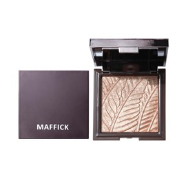 Maffick corrector y polvo corrector, polvo de ajuste, maquillaje de polvo facial y polvo de acabado, corrección de color para un tono uniforme (02, 67g)