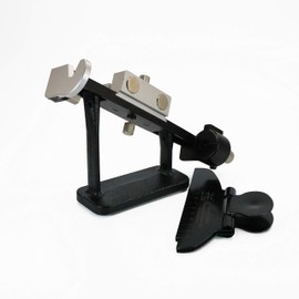 Adjustable Fletching Jig Tool Arrow Fletching Stick Kit Feathers Vanes with Straight Clamp for DIY Archery Arrows Crossbow Bolts (Silver)